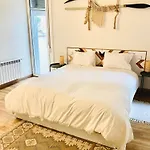 Seaside Apartment In Sitges Steps From Beaches With Private Patio